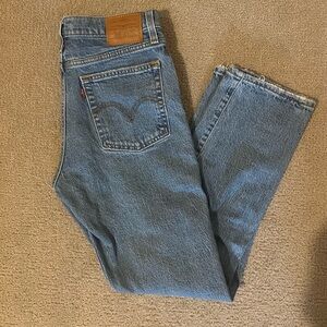 Levi 501 Straight Wedgie jeans